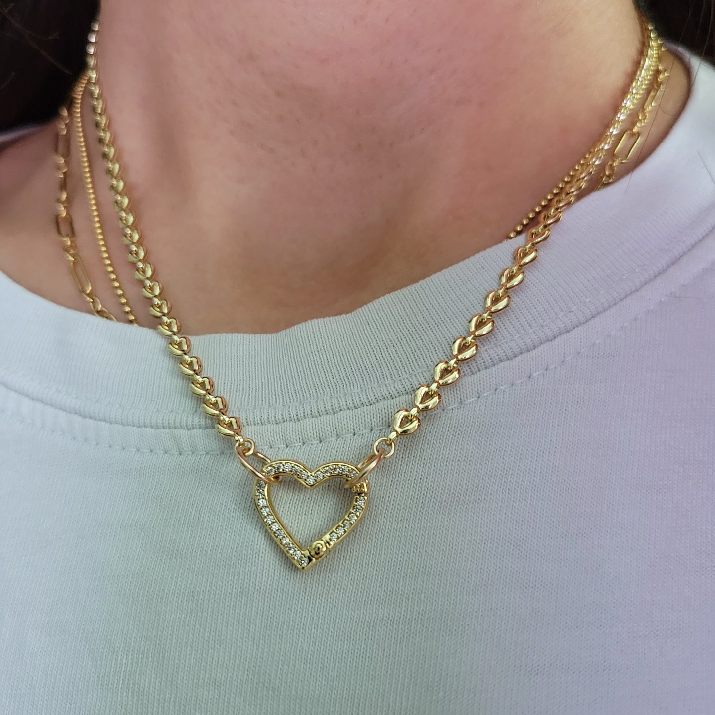 Mini Cz Heart Enhancer