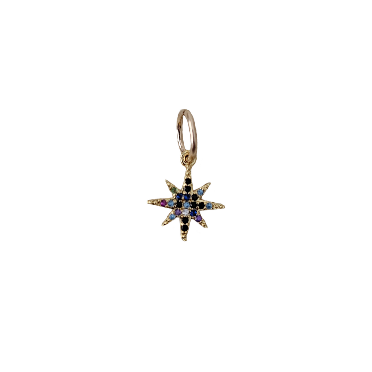 Multi North Star Charm