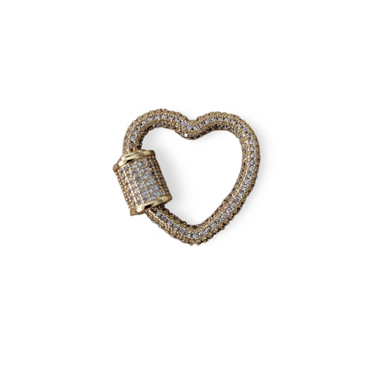 Heart Cz Lock