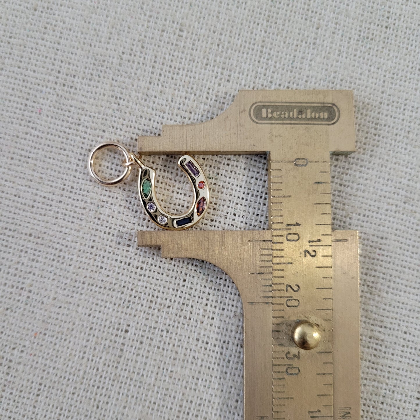 Multi Horseshoe Charm