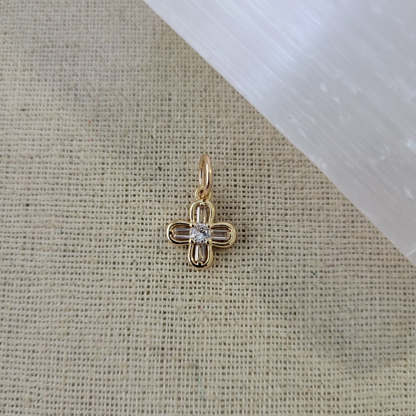 Mini Cross Charm