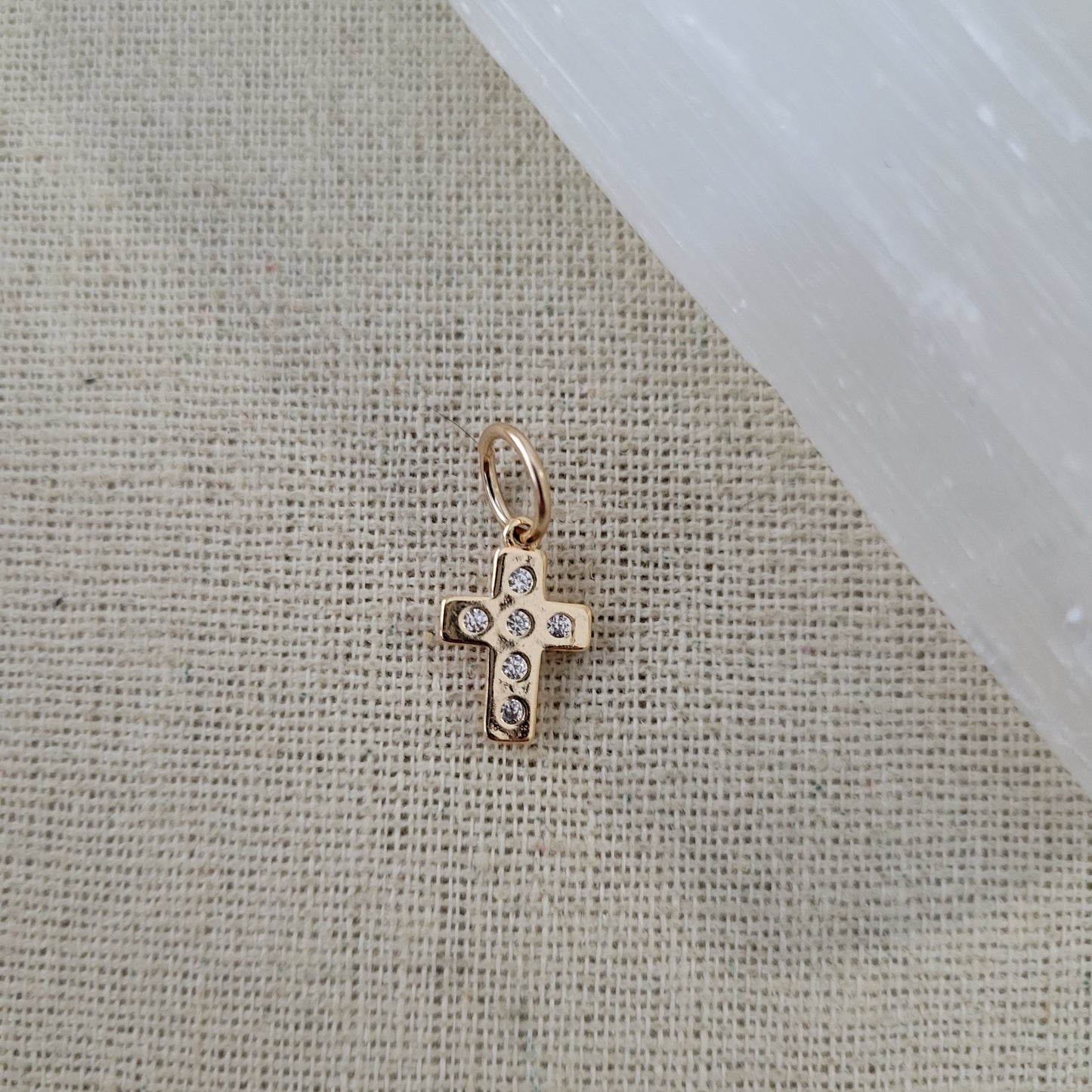 Mini Cross Charm