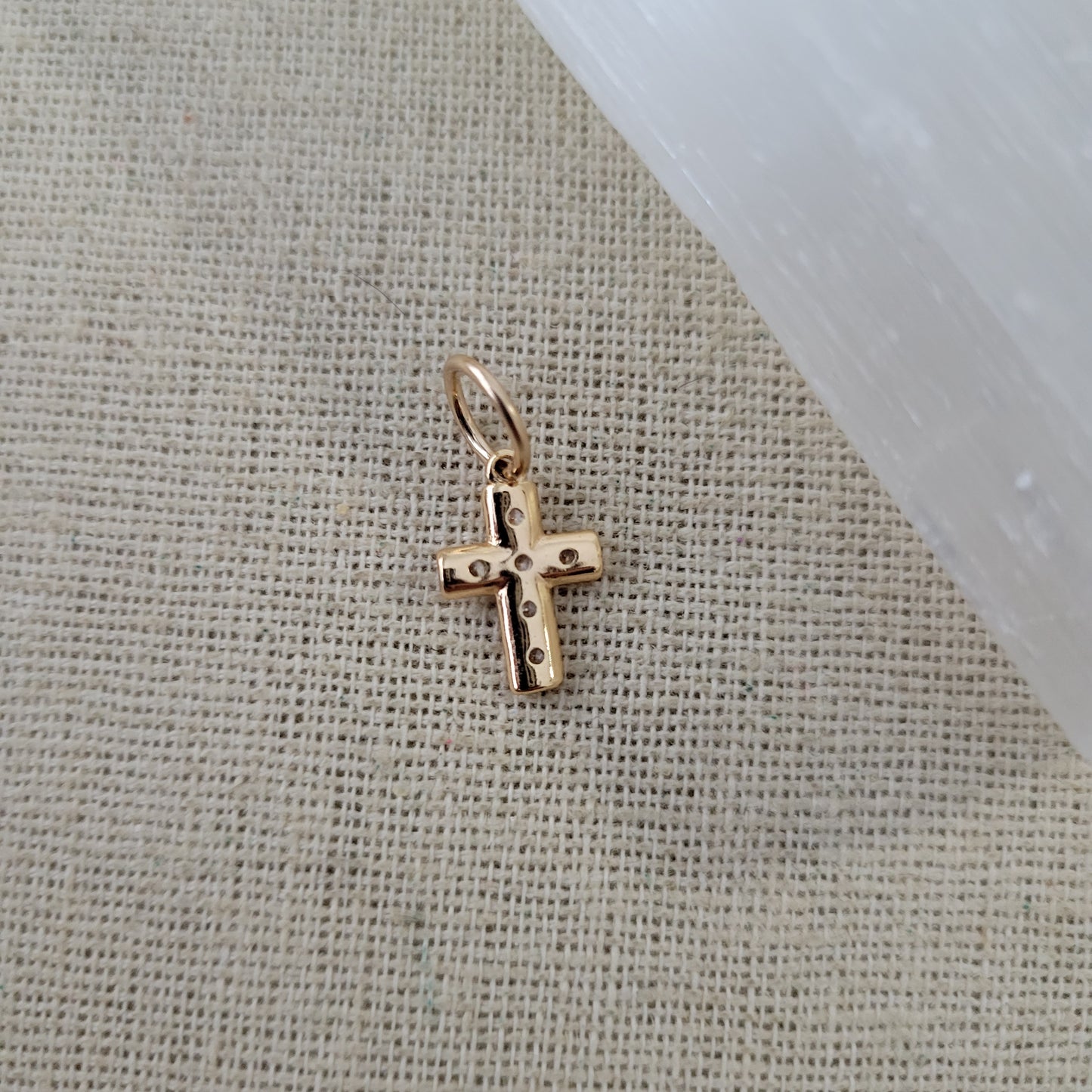 Mini Cross Charm