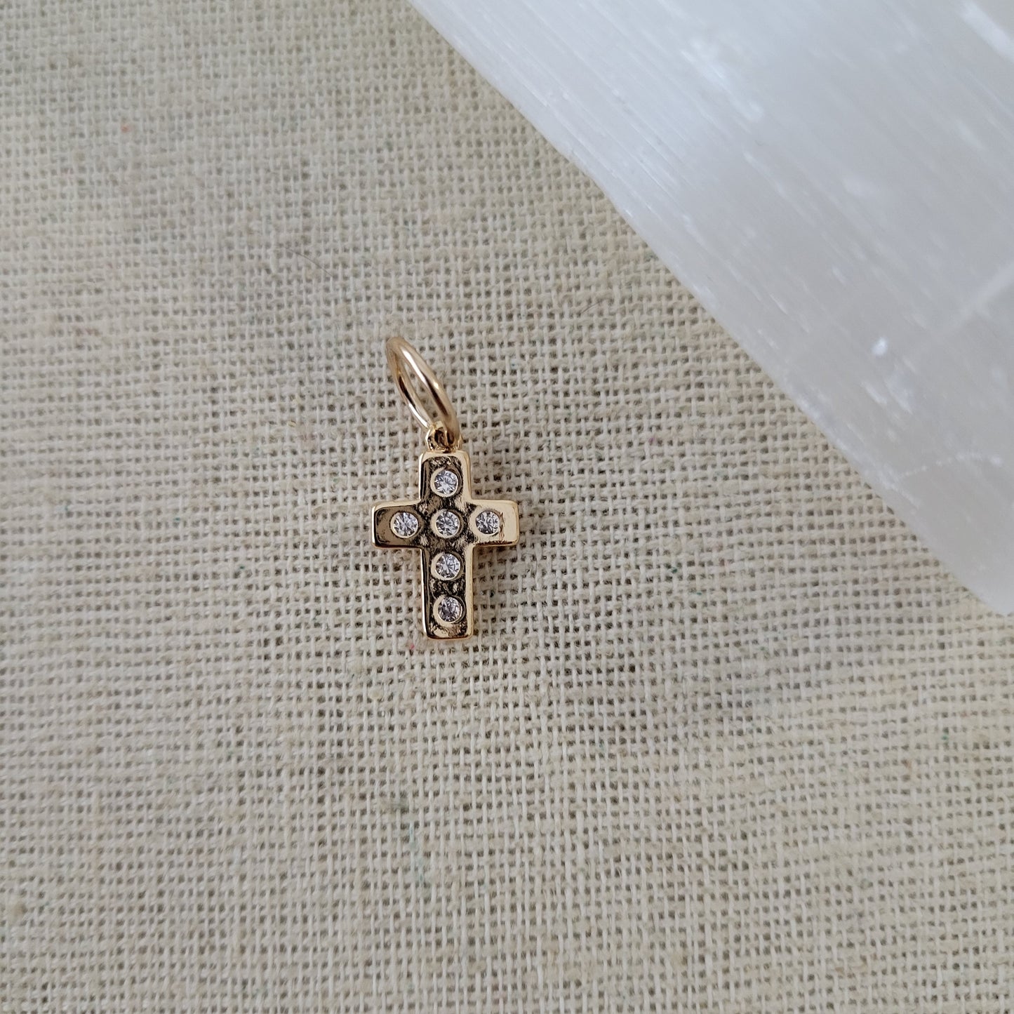 Mini Cross Charm