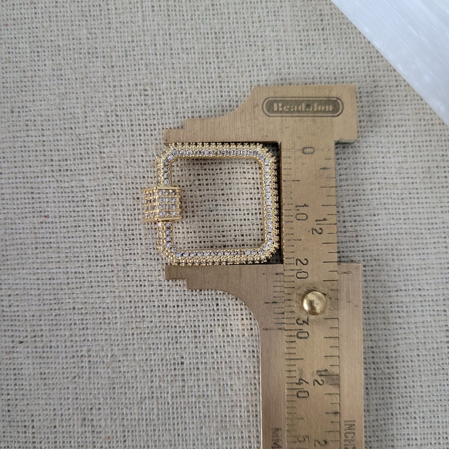 Square Cz Lock