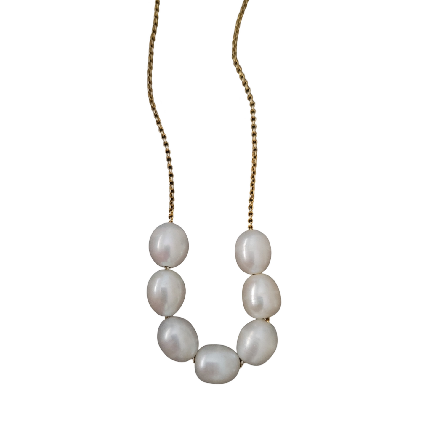 Rolo Fresh Water Pearl Necklace